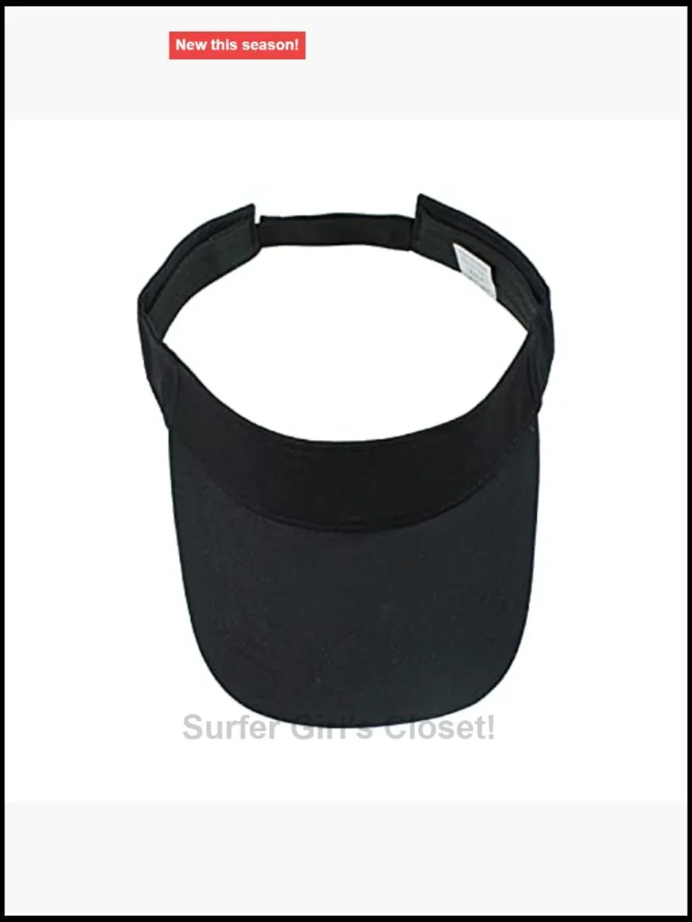Unisex Cotton Sun Visor Hat with Adjustable Strap for Sports